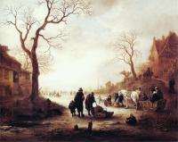 Isack van Ostade - Canal